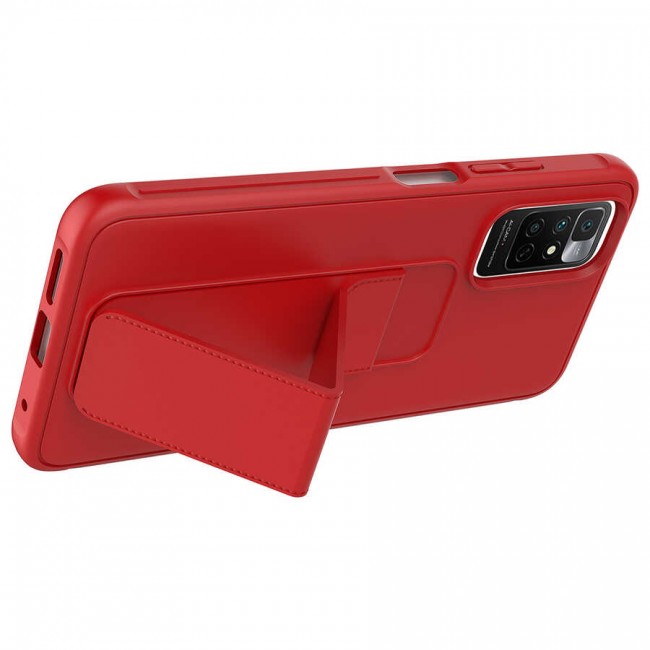 Xiaomi Redmi Note 11 Global Kılıf Zore Qstand Kapak Xiaomi Redmi Note 11 Global Kılıf Zore Qstand Kapak