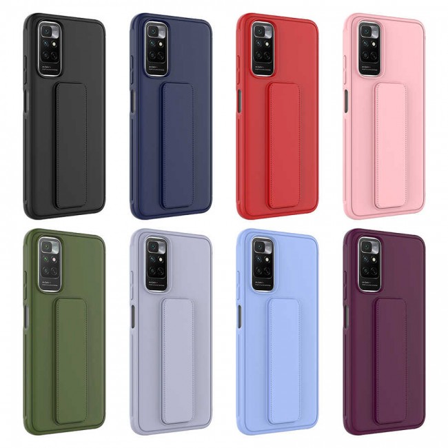 Xiaomi Redmi Note 11 Global Kılıf Zore Qstand Kapak Xiaomi Redmi Note 11 Global Kılıf Zore Qstand Kapak