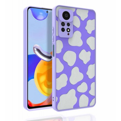 Bal-z Xiaomi Redmi Note 11 Pro 5G Kılıf Desenli Kamera Korumalı Parlak  Nora Kapak