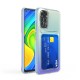 Xiaomi Redmi Note 11 Pro 5G Kılıf Kartlıklı Şeffaf Zore Setra Clear Silikon Kapak Xiaomi Redmi Note 11 Pro 5G Kılıf Kartlıklı Şeffaf Zore Setra Clear Silikon Kapak