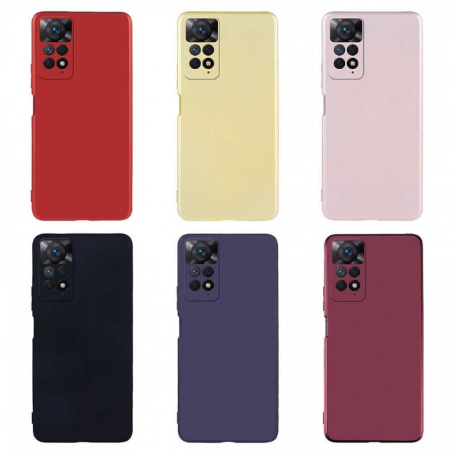 Xiaomi Redmi Note 11 Pro 5G Kılıf Zore Premier Silikon Kapak Xiaomi Redmi Note 11 Pro 5G Kılıf Zore Premier Silikon Kapak