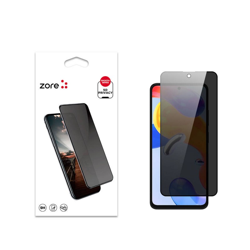 Bal-z Xiaomi Redmi Note 11 Pro 5G  New 5D Privacy Temperli Ekran Koruyucu