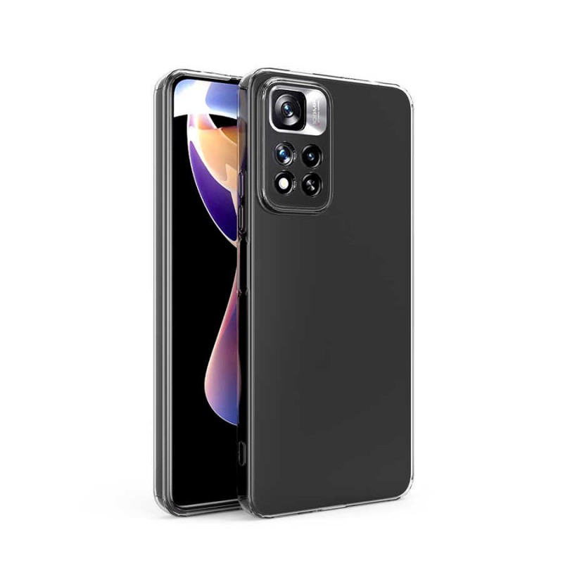 Bal-z Xiaomi Redmi Note 11 Pro Plus 5G Kılıf  Kamera Korumalı Süper Silikon Kapak
