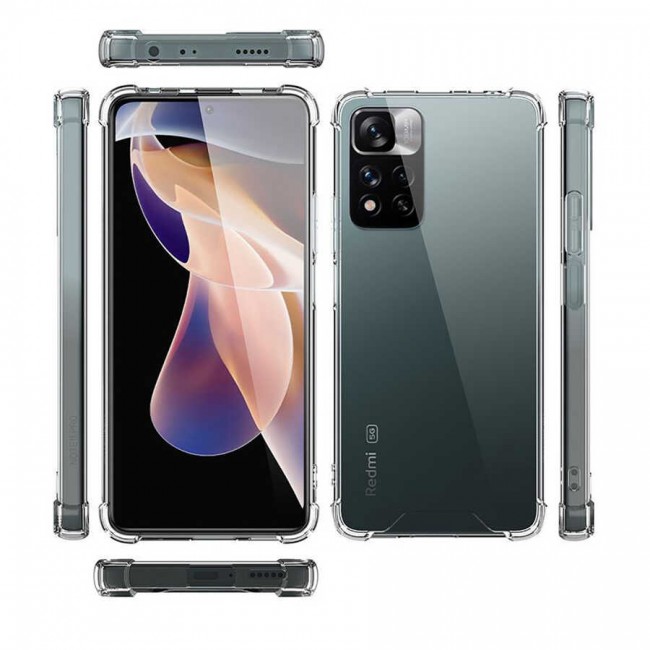 Xiaomi Redmi Note 11 Pro Plus 5G Kılıf Zore Nitro Anti Shock Silikon Xiaomi Redmi Note 11 Pro Plus 5G Kılıf Zore Nitro Anti Shock Silikon