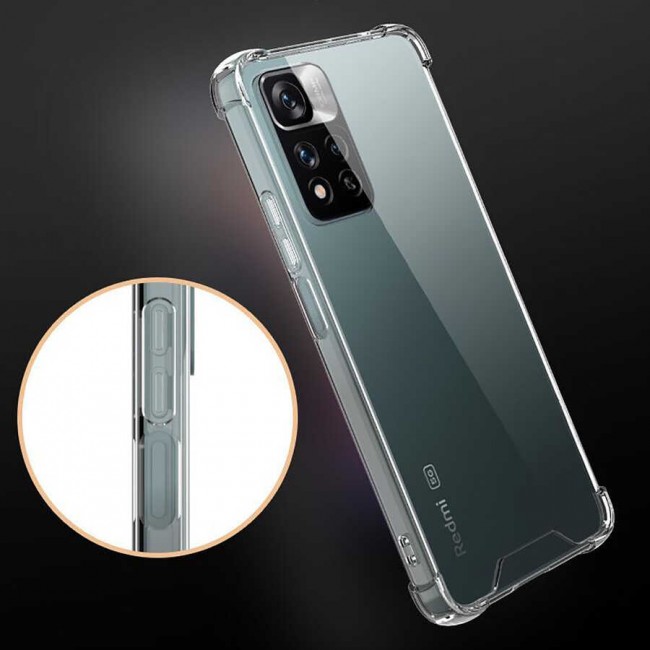 Xiaomi Redmi Note 11 Pro Plus 5G Kılıf Zore Nitro Anti Shock Silikon Xiaomi Redmi Note 11 Pro Plus 5G Kılıf Zore Nitro Anti Shock Silikon