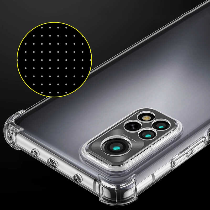 Bal-z Xiaomi Redmi Note 11S Global Kılıf  Kamera Korumalı Nitro Anti Shock Silikon