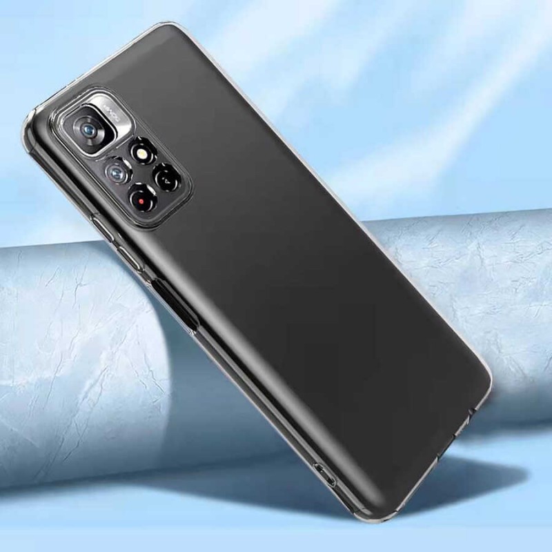 Bal-z Xiaomi Redmi Note 11T 5G Kılıf  Kamera Korumalı Süper Silikon Kapak