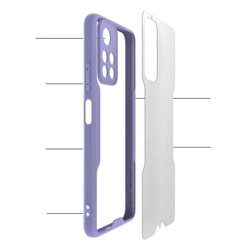 Bal-z Xiaomi Redmi Note 11T 5G Kılıf  Parfe Kapak