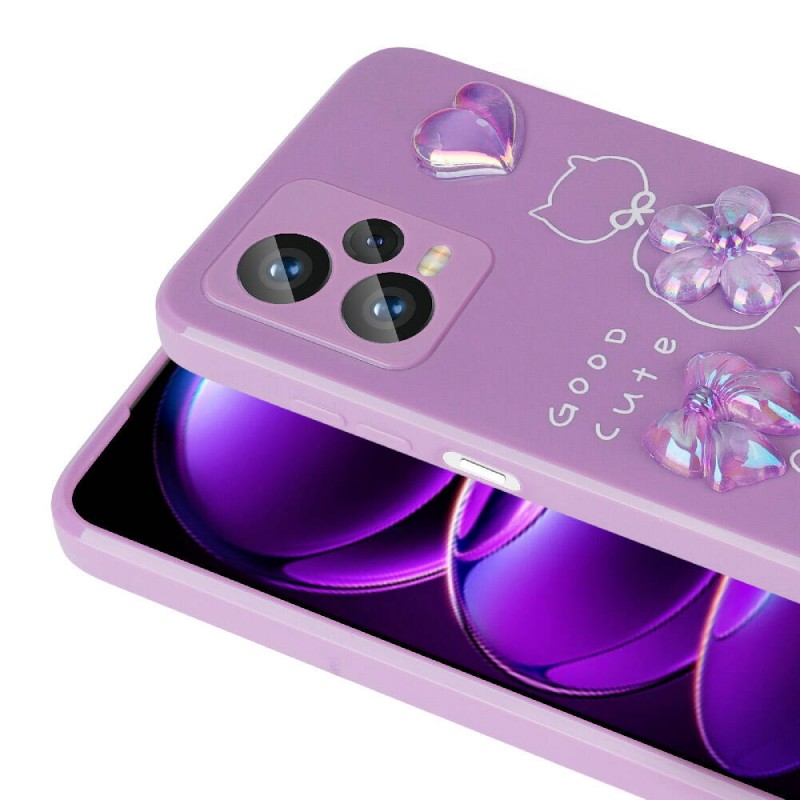 Bal-z Xiaomi Redmi Note 12 4G Kılıf Kabartma Figürlü Parlak  Toys Silikon Kapak