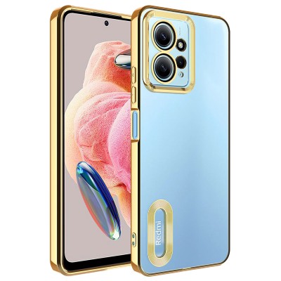Bal-z Xiaomi Redmi Note 12 4G Kılıf Kamera Korumalı Logo Gösteren  Omega Kapak