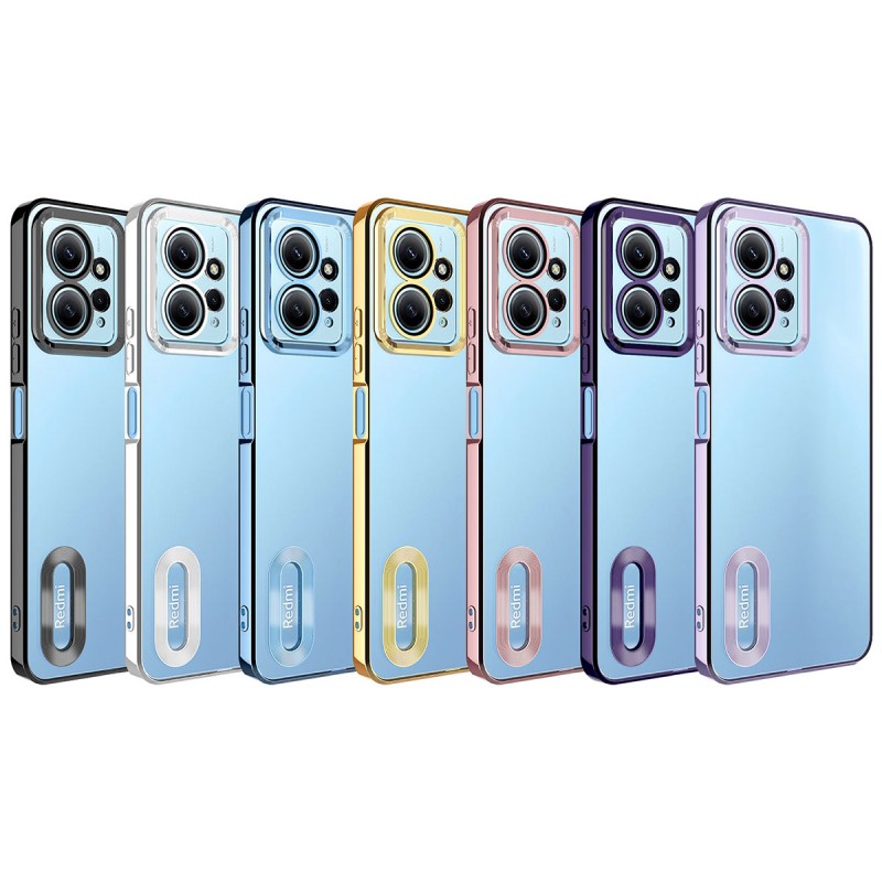 Bal-z Xiaomi Redmi Note 12 4G Kılıf Kamera Korumalı Logo Gösteren  Omega Kapak