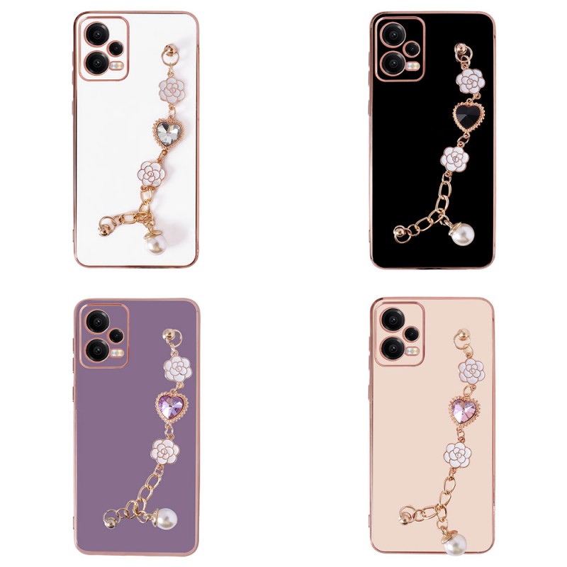 Bal-z Xiaomi Redmi Note 12 5G Kılıf El Tutamaçlı Kamera Korumalı  Taka Silikon Kapak