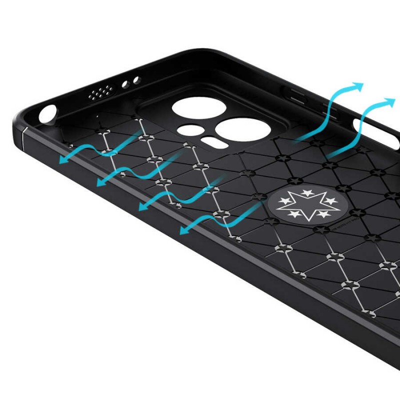 Bal-z Xiaomi Redmi Note 12 5G Kılıf  Ravel Silikon Kapak