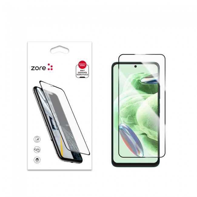 Xiaomi Redmi Note 12 5G Zore Mat Seramik Ekran Koruyucu Xiaomi Redmi Note 12 5G Zore Mat Seramik Ekran Koruyucu