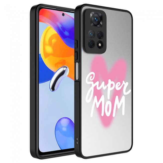 Xiaomi Redmi Note 12 Pro 4G Kılıf Aynalı Desenli Kamera Korumalı Parlak Zore Mirror Kapak Xiaomi Redmi Note 12 Pro 4G Kılıf Aynalı Desenli Kamera Korumalı Parlak Zore Mirror Kapak
