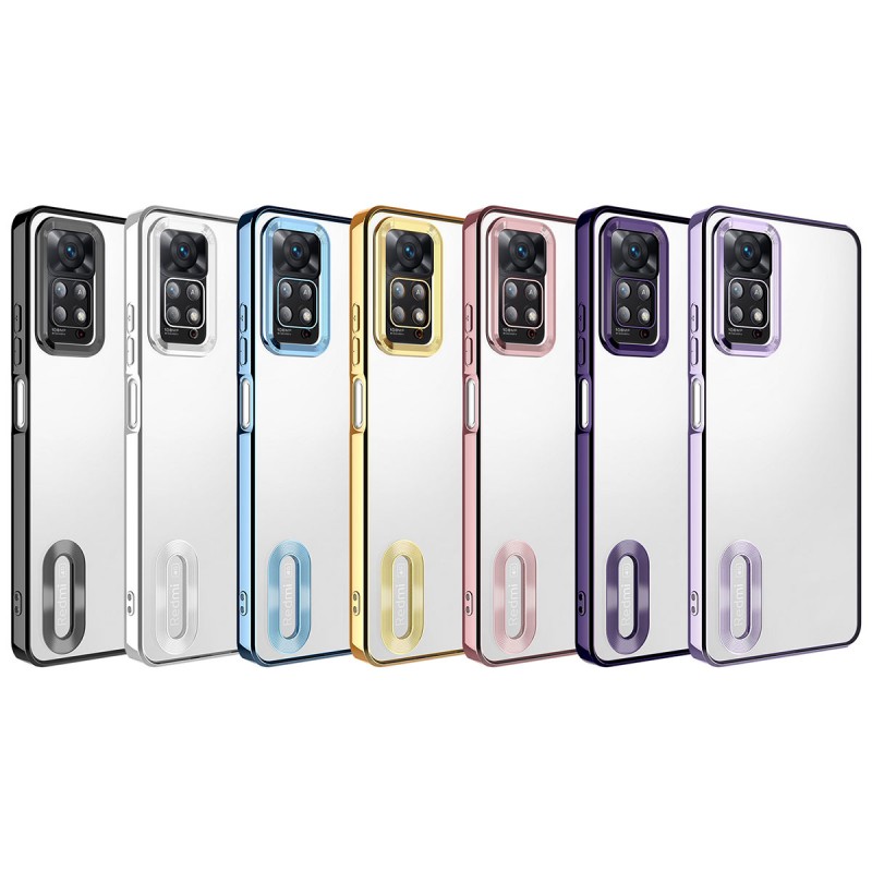 Bal-z Xiaomi Redmi Note 12 Pro 4G Kılıf Kamera Korumalı Logo Gösteren  Omega Kapak