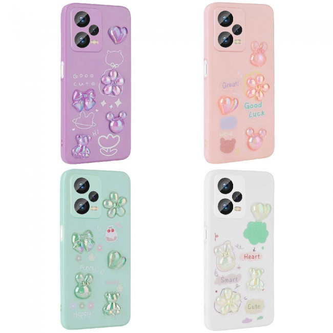 Xiaomi Redmi Note 12 Pro 5G Kılıf Kabartma Figürlü Parlak Zore Toys Silikon Kapak Xiaomi Redmi Note 12 Pro 5G Kılıf Kabartma Figürlü Parlak Zore Toys Silikon Kapak