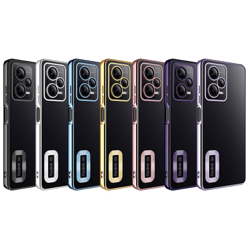 Bal-z Xiaomi Redmi Note 12 Pro 5G Kılıf Kamera Korumalı Logo Gösteren  Omega Kapak