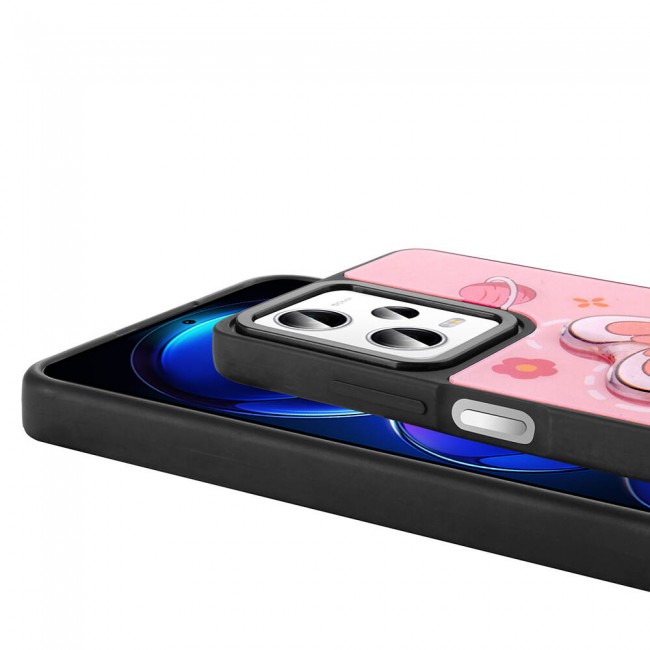 Xiaomi Redmi Note 12 Pro 5G Kılıf Parlayan Kabartmalı İkonik Figürlü Zore Amas Silikon Kapak Xiaomi Redmi Note 12 Pro 5G Kılıf Parlayan Kabartmalı İkonik Figürlü Zore Amas Silikon Kapak