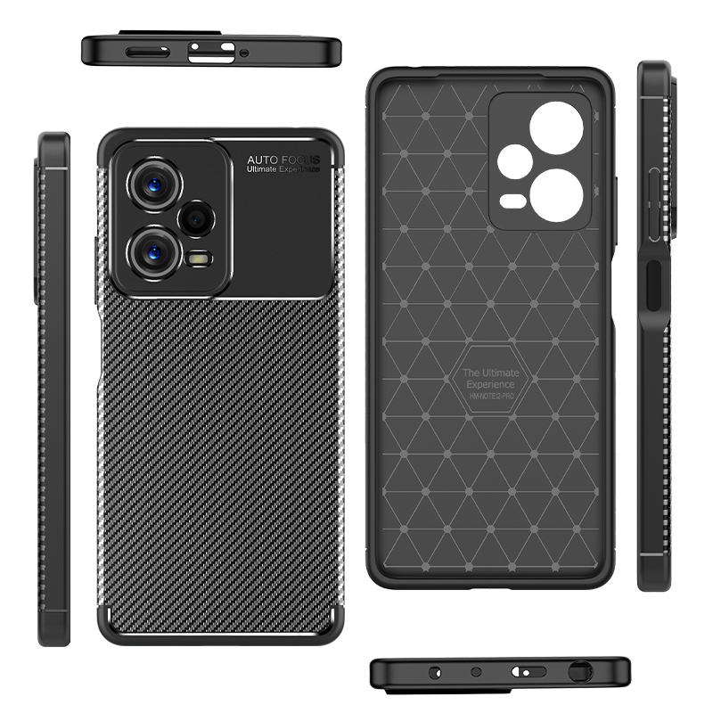 Bal-z Xiaomi Redmi Note 12 Pro 5G Kılıf  Negro Silikon Kapak