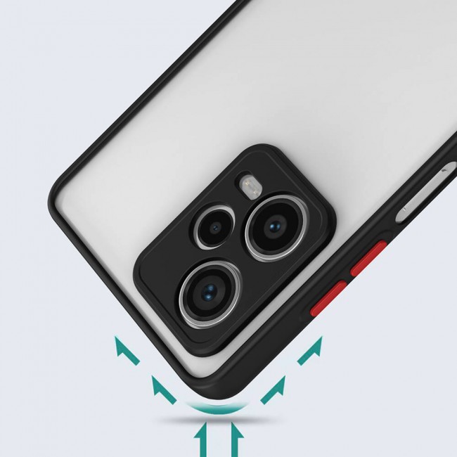 Xiaomi Redmi Note 12 Pro Plus 5G Kılıf Zore Hux Kapak Xiaomi Redmi Note 12 Pro Plus 5G Kılıf Zore Hux Kapak