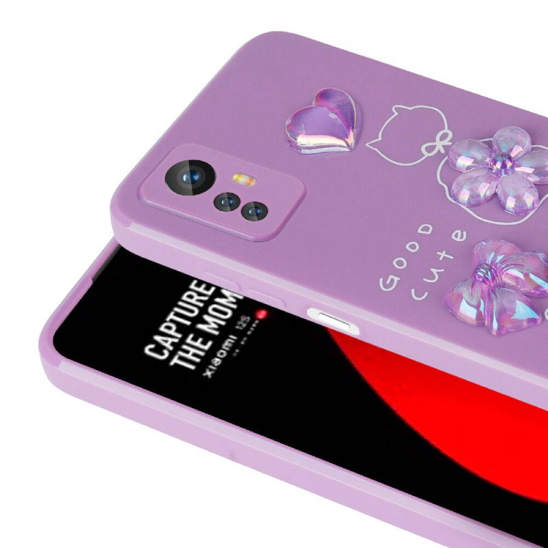 Bal-z Xiaomi Redmi Note 12S Kılıf Kabartma Figürlü Parlak  Toys Silikon Kapak