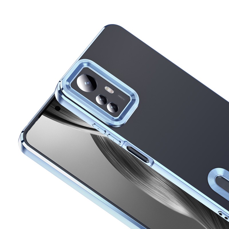 Bal-z Xiaomi Redmi Note 12S Kılıf Kamera Korumalı Logo Gösteren Zore Omega Kapak