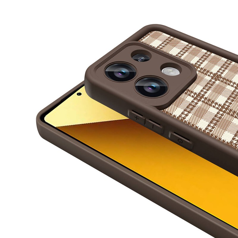 Bal-z Xiaomi Redmi Note 13 4G Kılıf Kamera Korumalı Baskılı Arka Yüzey  Klas Kapak