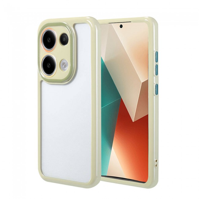 Xiaomi Redmi Note 13 4G Kılıf Kamera Korumalı Renkli Kenar ve Çerçeve Tasarımlı Zore Vitamin Kapak Xiaomi Redmi Note 13 4G Kılıf Kamera Korumalı Renkli Kenar ve Çerçeve Tasarımlı Zore Vitamin Kapak