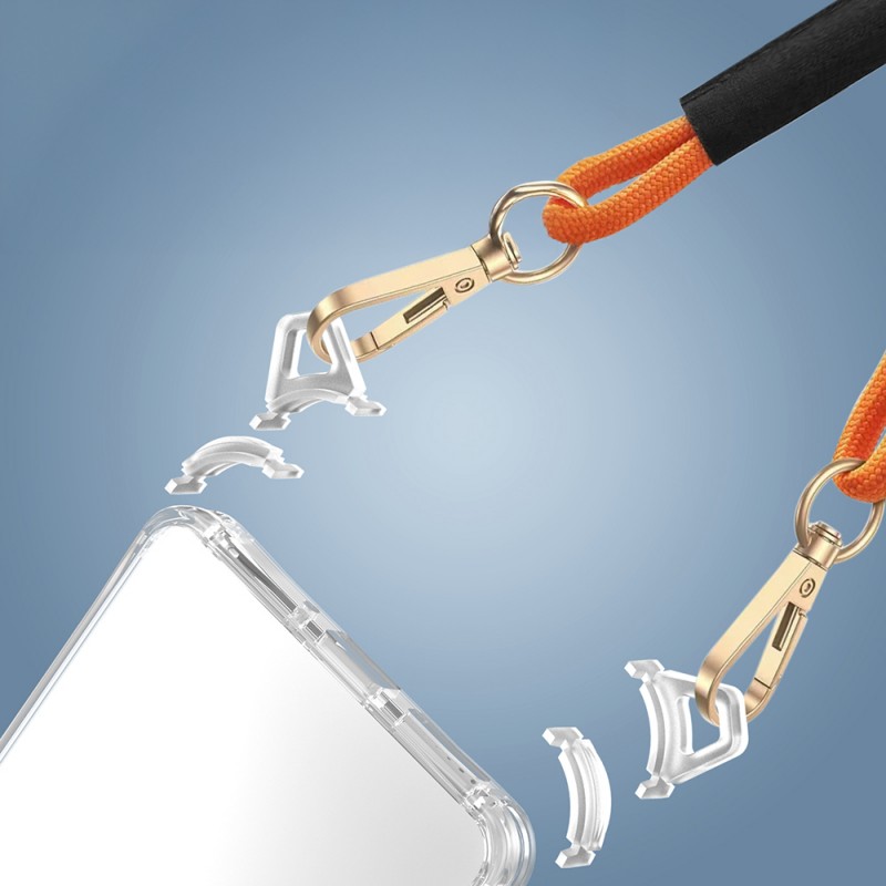 Bal-z Xiaomi Redmi Note 13 Pro 4G Kılıf Airbagli Takılabilir Askı Aparatlı Zore Snap Silikon Kapak