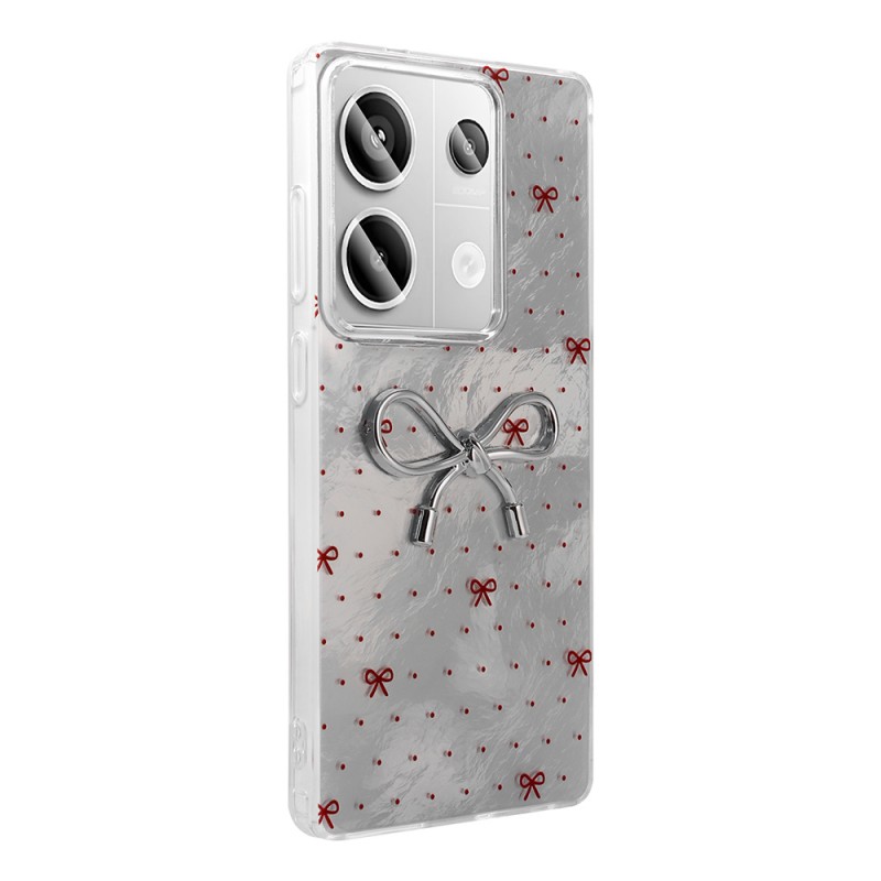 Bal-z Xiaomi Redmi Note 13 Pro 4G Kılıf Kamera Korumalı Figürlü Zore Ponti Silikon Kapak