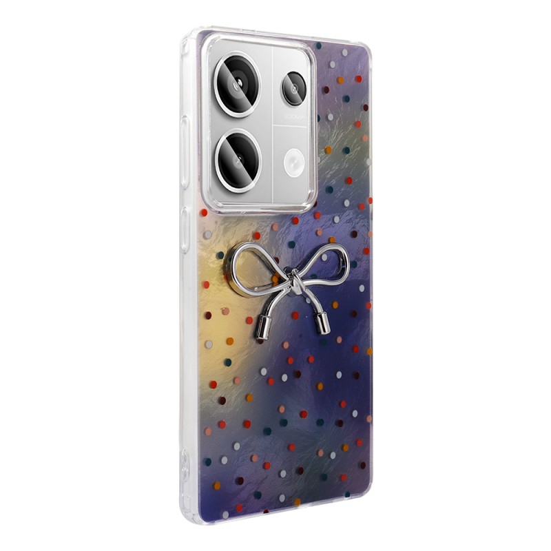 Bal-z Xiaomi Redmi Note 13 Pro 4G Kılıf Kamera Korumalı Figürlü Zore Ponti Silikon Kapak