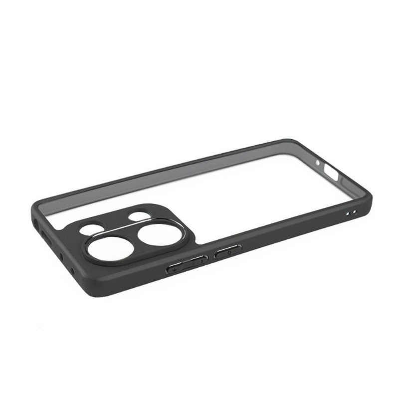 Bal-z Xiaomi Redmi Note 13 Pro 4G Kılıf Kamera Korumalı Şeffaf Arka Yüzey  New Roll Kapak