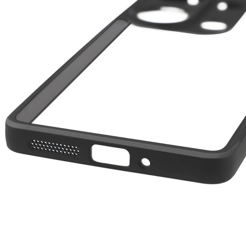 Bal-z Xiaomi Redmi Note 13 Pro 4G Kılıf Kamera Korumalı Şeffaf Arka Yüzey  New Roll Kapak