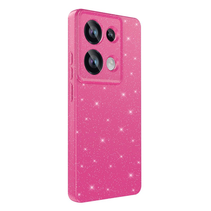 Bal-z Xiaomi Redmi Note 13 Pro 4G Kılıf Kamera Korumalı Simli Lüks  Koton Kapak