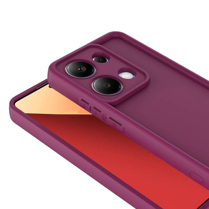 Bal-z Xiaomi Redmi Note 13 Pro 4G Kılıf Kamera Korumalı  Ananas Kapak