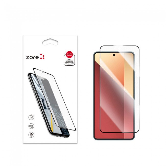 Xiaomi Redmi Note 13 Pro 4G Zore Mat Seramik Ekran Koruyucu Xiaomi Redmi Note 13 Pro 4G Zore Mat Seramik Ekran Koruyucu
