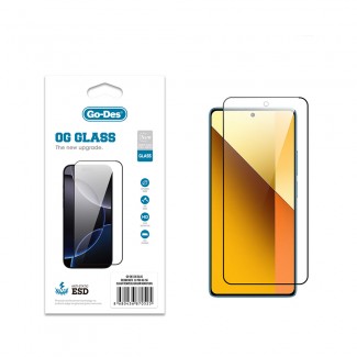 Xiaomi Redmi Note 13 Pro 5G Go Des OG Glass Antistatik Temperli Cam Ekran Koruyucu Xiaomi Redmi Note 13 Pro 5G Go Des OG Glass Antistatik Temperli Cam Ekran Koruyucu
