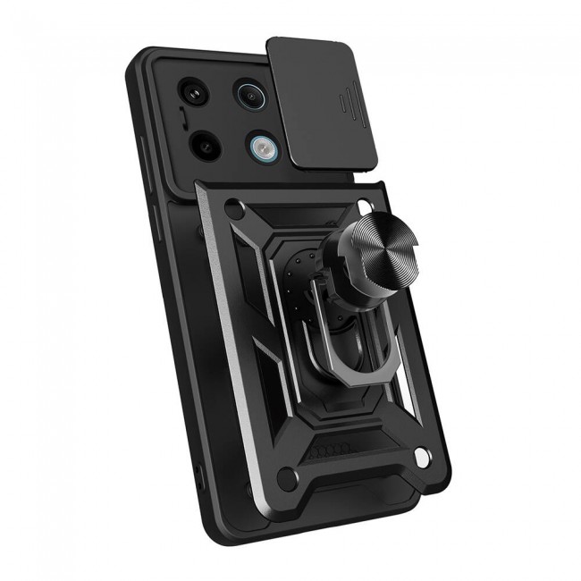 Xiaomi Redmi Note 13 Pro 5G Kılıf Magnetik Standlı Kamera Korumalı Zore Sürgülü Vega Kapak Xiaomi Redmi Note 13 Pro 5G Kılıf Magnetik Standlı Kamera Korumalı Zore Sürgülü Vega Kapak