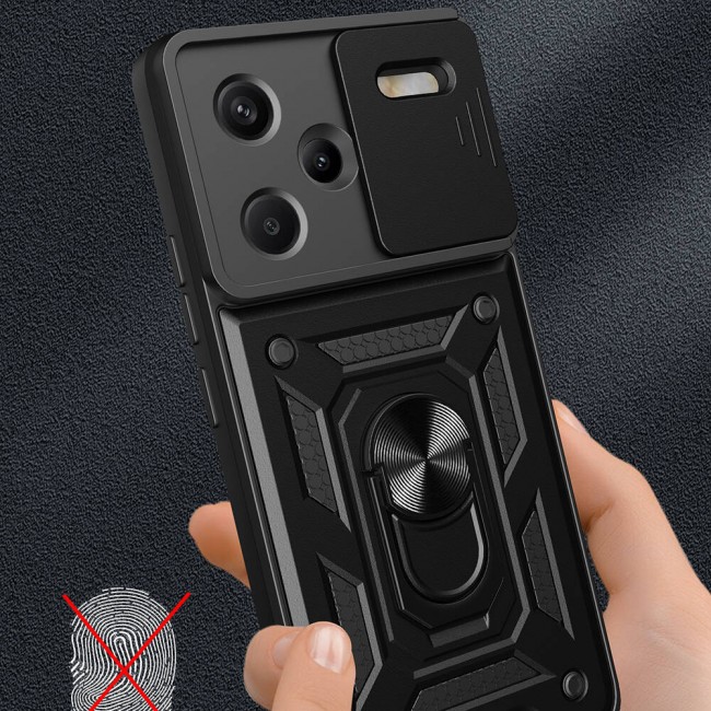 Xiaomi Redmi Note 13 Pro Plus 5G Kılıf Magnetik Standlı Kamera Korumalı Zore Sürgülü Vega Kapak Xiaomi Redmi Note 13 Pro Plus 5G Kılıf Magnetik Standlı Kamera Korumalı Zore Sürgülü Vega Kapak