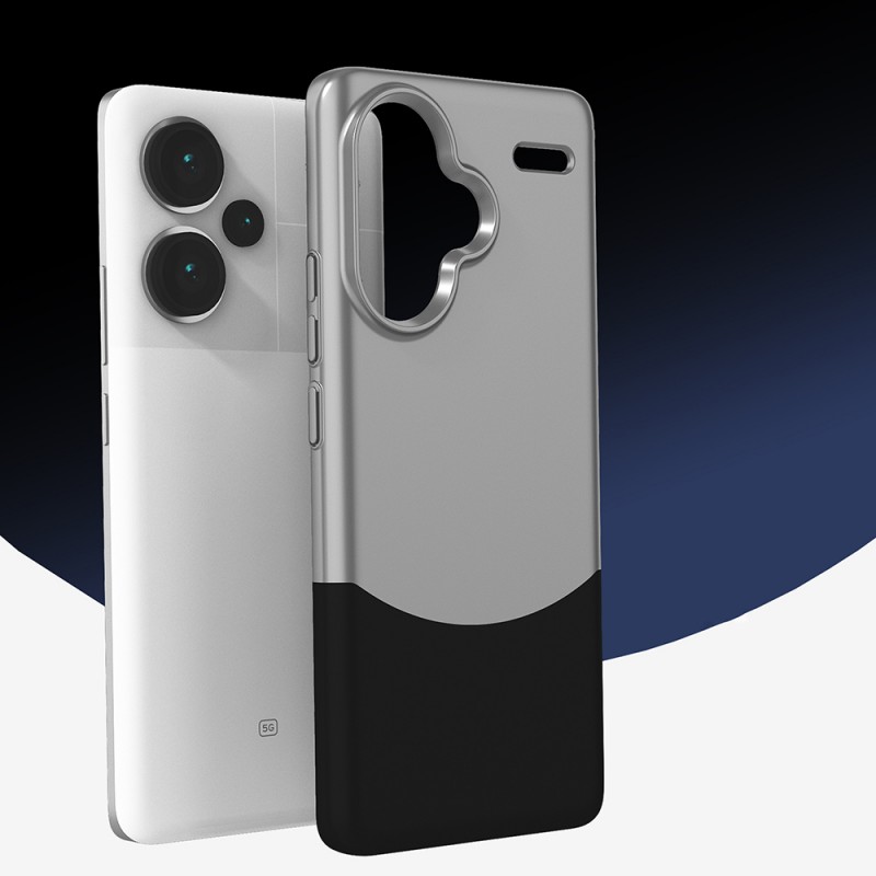 Bal-z Xiaomi Redmi Note 13 Pro Plus 5G Kılıf Mıknatıslı Zore Duble Kapak