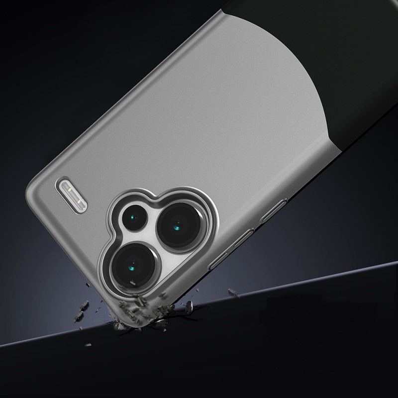 Bal-z Xiaomi Redmi Note 13 Pro Plus 5G Kılıf Mıknatıslı Zore Duble Kapak