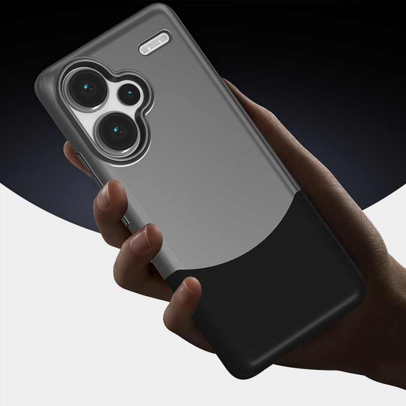 Bal-z Xiaomi Redmi Note 13 Pro Plus 5G Kılıf Mıknatıslı Zore Duble Kapak