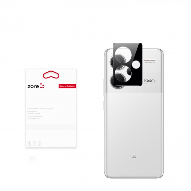 Xiaomi Redmi Note 13 Pro Plus 5G Zore 3D Kamera Camı Xiaomi Redmi Note 13 Pro Plus 5G Zore 3D Kamera Camı