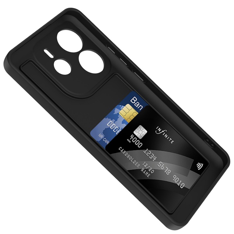 Bal-z Xiaomi Redmi Note 14 4G Kılıf Kamera Korumalı Kartlık Hazneli Zore Vitra Kapak