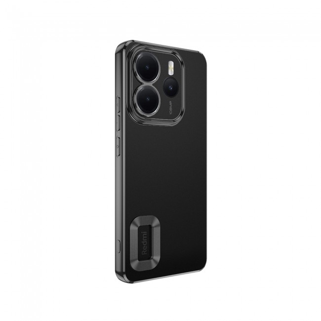 Xiaomi Redmi Note 14 4G Kılıf Kamera Korumalı Logo Gösteren Zore Omega Kapak
