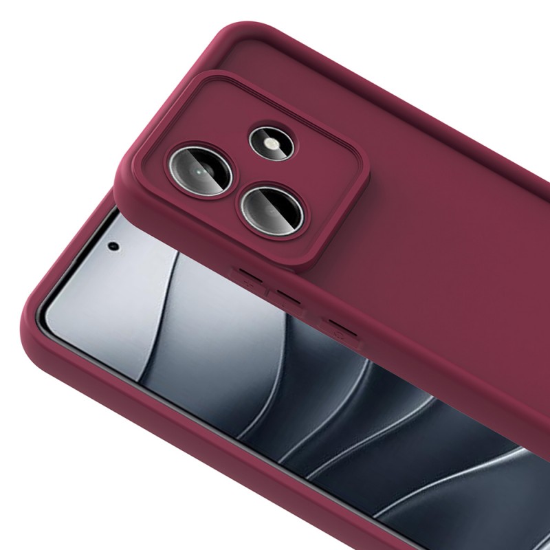 Bal-z Xiaomi Redmi Note 14 4G Kılıf Kamera Korumalı Zore Ananas Kapak