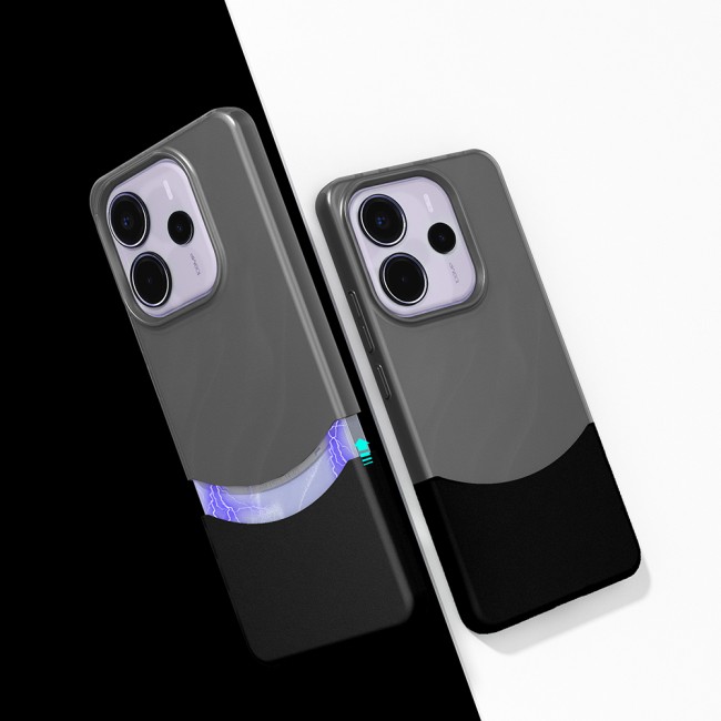 Xiaomi Redmi Note 14 4G Kılıf Mıknatıslı Zore Duble Kapak Xiaomi Redmi Note 14 4G Kılıf Mıknatıslı Zore Duble Kapak