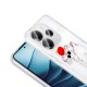 Xiaomi Redmi Note 14 4G Kılıf Şeffaf Figürlü Zore Folk Sert Kapak Xiaomi Redmi Note 14 4G Kılıf Şeffaf Figürlü Zore Folk Sert Kapak
