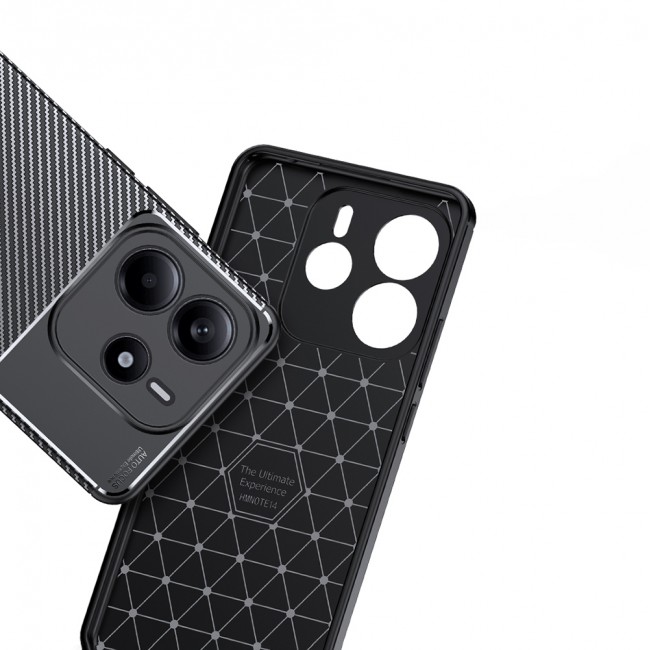 Xiaomi Redmi Note 14 Kılıf Zore Negro Silikon Kapak Xiaomi Redmi Note 14 Kılıf Zore Negro Silikon Kapak